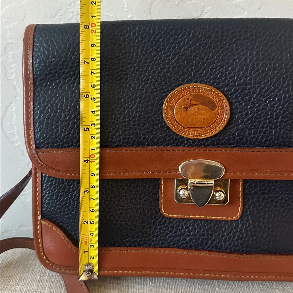 Dooney & Bourke Vintage Leather Shoulder Bag - Picture 12 of 13